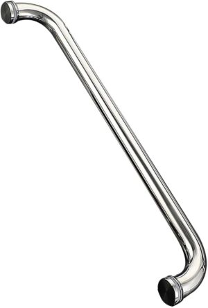 Luyckfrazy Shower Screen Door Handle - Stainless Steel，Modern Entrance Glass Door Knob，Replacement Single Side Door，Push and Pull Bathroom Door Knobs(225mm-250mm)