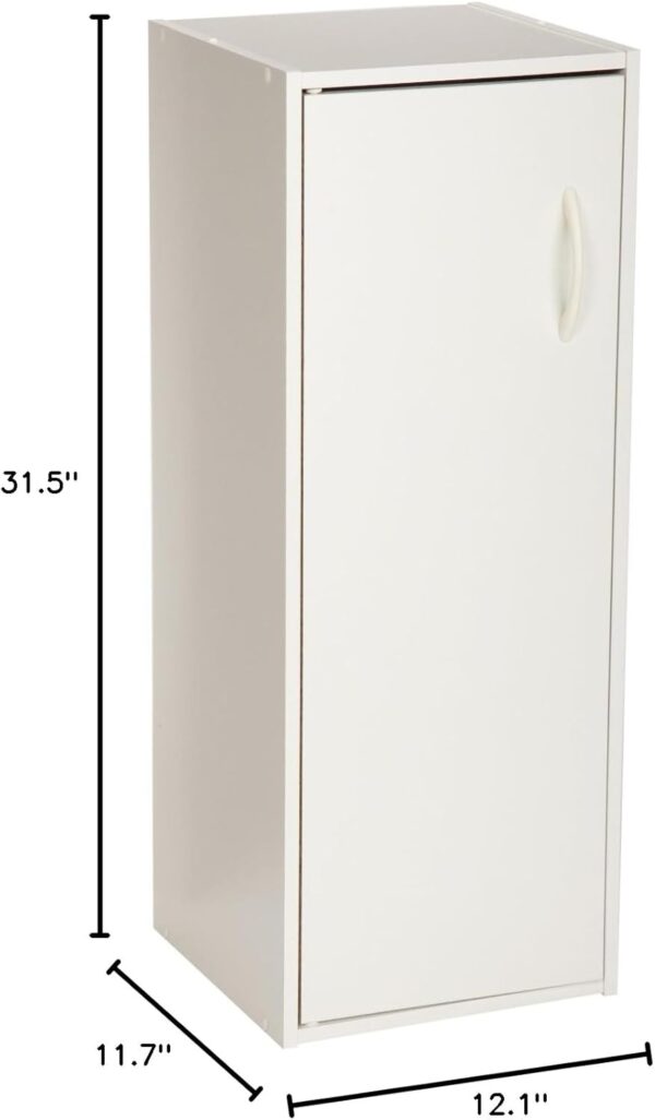 ClosetMaid 8988 Stackable 1-Door Organizer, White