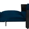 3 in 1 Convertible Sleeper Sofa Bed Queen Size - Modern Cloud Futon Loveseat Couch Pull Out Sofabed Lounge Chaise w/Thicked Cushions and 2 Throw Pillows for Living Room Office RV Small Places