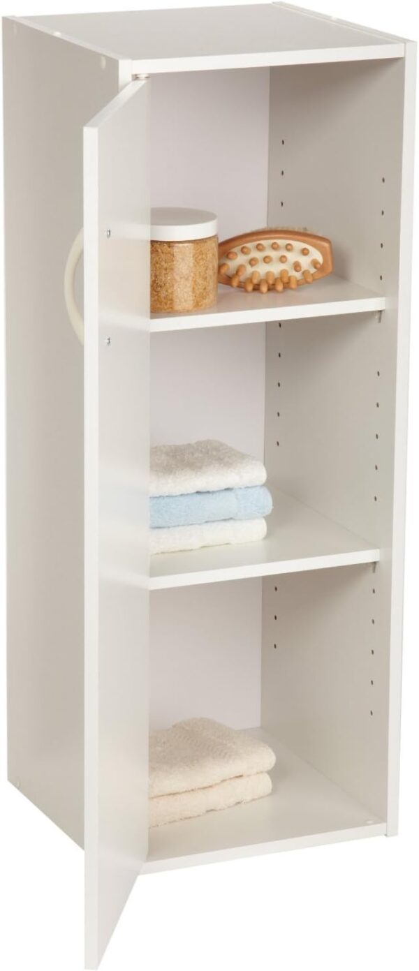 ClosetMaid 8988 Stackable 1-Door Organizer, White