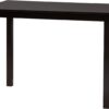 Baxton Studio Olympia Dining Set, 5-Piece, Grey/Espresso Brown