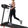 Merax Treadmills for Home, 3.0 HP Folding Treadmill with Incline, Portable Treadmill 300 lbs Capacity, Small Treadmills with Charge Staion & Bluetooth Speaker for Small Space