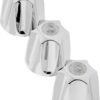 Bathtub and Shower Valve Repair Kit Replacement for Price Pfister Systems, For Remodeling Verve Handles, Easy Installation, Durable Construction, Polished Chrome