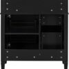 30" Bathroom Vanity with Single Sink Combo, Modern Undermount Bathroom Sink Cabinet with 2 Drawers and a Tip-Out Drawer, Freestanding Bathroom Vanities, Soft Closing, Solid Wood Frame