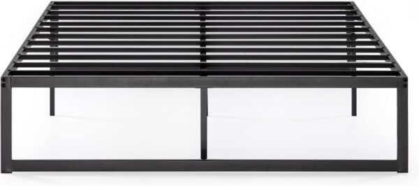 ZINUS Abel Metal Platform Bed Frame, Mattress Foundation with Steel Slat Support, No Box Spring Needed, Easy Assembly, Queen