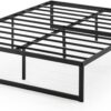 ZINUS Abel Metal Platform Bed Frame, Mattress Foundation with Steel Slat Support, No Box Spring Needed, Easy Assembly, Queen