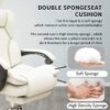 HDHDBA Executive Office Chair High Back Adjustable Home Computer Chairs Big and Tall Desk Chair Back Support Swivel PU Leather Chair with Lumbar Support