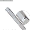 Shower Door Magnet Replacement Stainless Steel U-Channel -with Magnet and Screws Shower Door Magnetic Latch for Swing Shower Doors Glass Shower Door Magnetic Strip