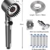 61DwJBKOVbL._AC_SL1102_.jpg Filtered Shower Head with Handheld & High Pressure - Ion Drops Shower Head with 75" Stainless Hose for Hard Water | 3 Spray Modes Shower with 10 Replaceable Filters