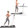NAYSAYE Walking Pad Treadmill, Led Display Walking Jogging Running Machine with Remote Control,2.5hp Readmills for Home & Office Walking Jogging Running Machine