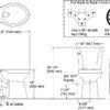 KOHLER K-25224-0 Highline Tall Two-Piece Elongated Toilet with Left-Hand Trip Lever, Elongated Toilet Bowl, 1.28 GPF, White