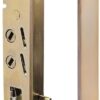 Alloy Steel Dual Point 9-15/16" Mortise Lock with 10-1/8" Faceplate for Sliding Patio Glass Door | Multi Point Locking Mechanism Replacement - Fix and Repair Door Hardware Security