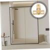 Heavy Duty Pivot Door Hinge Stainless Steel Two Way Opening Hardware for Shower Glass Doors with Screws Modern Design Fit Elegant Appearance