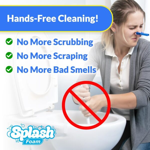 Toilet Cleaner - New and Improved - Self Activating Miracle Powder for Toilet Bowl Cleaning
