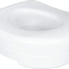 Carex Toilet Seat Riser - Adds 5.5 Inch of Toilet Height - Raised Toilet Seat with 300 Pound Weight Capacity, Slip-Resistant, Toilet Riser, Elevated Toilet Seat