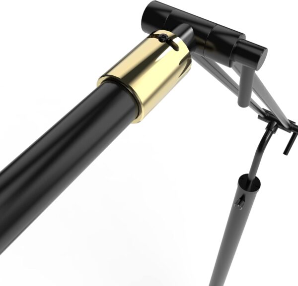 Cocoweb High Powered, dimmable, LED Floor Lamp - Fled-GPS (Black Brass)