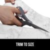 GORILLA GRIP DripGuard Drawer and Shelf Liner for Cabinet, 24x240 Inch, Slip Resistant Non Adhesive Protection for Kitchen, BPA Free Smooth Surface Plastic Liners for Cabinets, Bathroom Drawers Marble