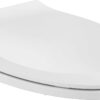 American Standard 5503A00B.020 Slow Elongated Closed Front Toilet Seat, White