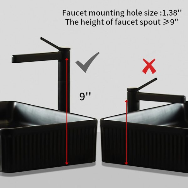 30" Bathroom Vanity with Sink, Modern Bathroom Black Vanity Cabinet Set, Black Bathroom Storage Cabinet with 2 Soft Close Doors