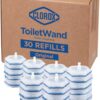 CLOROX ToiletWand Toilet Cleaning Refills, Disinfecting Scrubbing Pads, 30 Count (Pack May Vary)