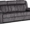 COMHOMA Manual Recliner Chair Set，Fabric Reclining Sofa Chair with Cup Holders, Upholstered Recliner with Side Pockets Suitable for Living Room Furniture （3+1+1）