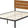 ZINUS Paul Platform Bed, Queen, Brown