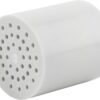 AquaBliss High Output Shower Filter Replacement Cartridge – Reduces Chemicals & Chlorine, Restores pH Balance, Glowing Skin, Strong Nails & Shimmering Hair – 1-Pack (SFC100)