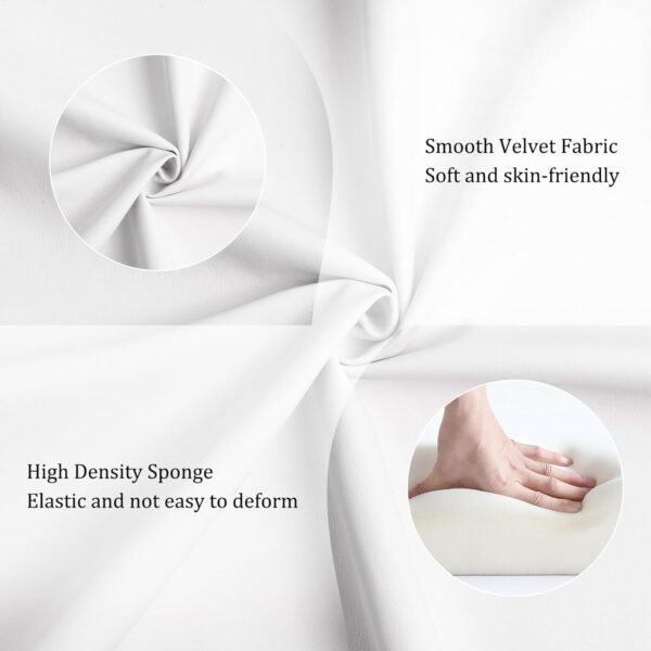 Furniliving Vanity Chair with Arm, PU Leather Chair for Vanity, Swivel Accent Chair, Adjustable Height Makeup Chair with Chrome Base, Living Room Chair for Bedroom, Makeup Room, Study Room, IvoryWhite