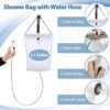 Inflatable Shower Bathtub Kits, Large Bathing Basin System for Bedridden, Handicap, Elderly, Disabled Patients Body Washing, Caregiver Assistive Aid