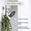 THE JOLIE FILTERED SHOWERHEAD with Shower Filter System- High Pressure Showerhead, Hair and Skincare Accessory to Improve Beauty and Personal Care Routine (Gold)