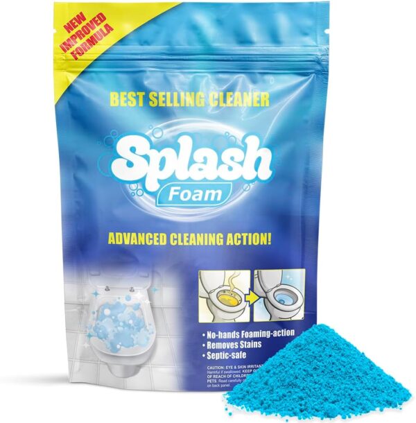 Toilet Cleaner - New and Improved - Self Activating Miracle Powder for Toilet Bowl Cleaning