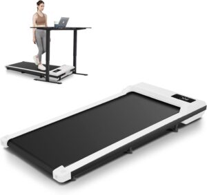 ANCHEER Walking Pad Under Desk Treadmill, 3 in 1 Portable Folding Treadmills for Home 300 lbs Weight Capacity, 2.5HP Quiet Compact Walking Jogging Running Machine with Remote Control and LED Display
