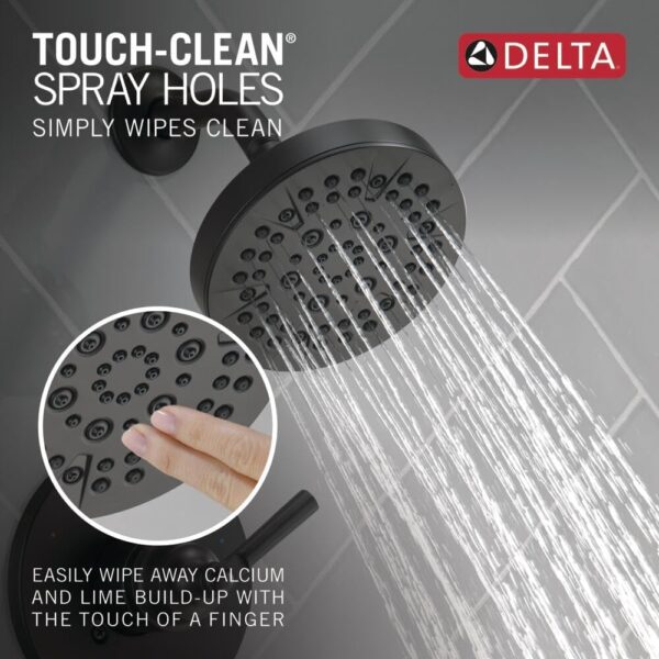 Delta T14235 Saylor Monitor 14 Series Single Function Pressure Balanced Shower Only - Less Rough-In Valve - Matte Black