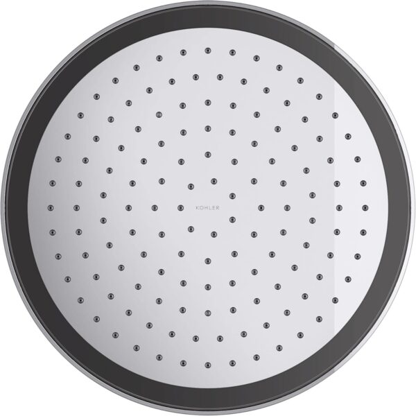 KOHLER 26291-G-BN Statement™ Round 12" Single-Funtion Rainhead, Round Shower Head, Rain Shower Head, 1.75 GPM, Brushed Nickel