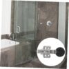 Homoyoyo 4pcs Slow Closing Cabinet Hinge Damping Hinges for Glass Doors Corrosion-Proof Steel Modern Design Easy to Install
