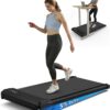 3-in-1 Walking Pad with Incline,2.5 HP Under Desk Treadmill for Home Office,265 LBS Compact Walking Treadmill with LED Display,No Assembly