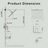 Alesco Shower Faucet Set, Black Tub Shower Faucet with 8-Inch Showerhead and Bathtub Spout, Showerhead and Handle Set Include Valve and Trim Kit, Matte Black