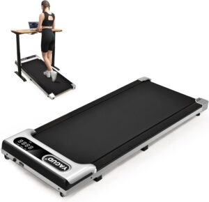 Walking Pad, Under Desk Treadmill for Home Office, 2 in 1 Portable Walking Treadmill with Remote Control, Walking Jogging Machine in LED Display