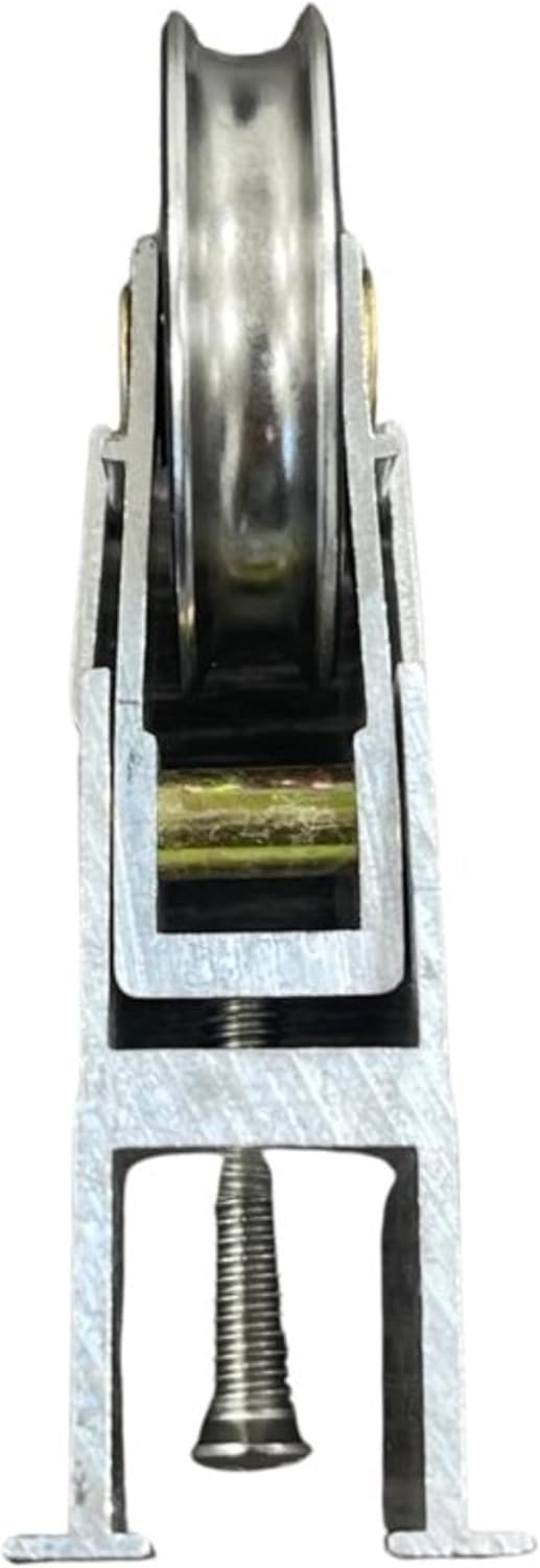 Roller for Sliding Glass Doors | Stainless Steel Patio Door Rollers | Smooth Rollers Easy Open Sliding Door Hardware Repair (DR-108-SP) (Pack of 2)