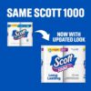 Scott 1000 Sheets Per Roll, 8 Toilet Paper Rolls, Bath Tissue