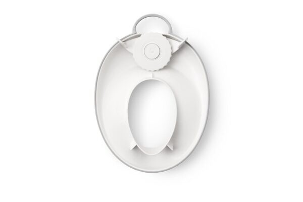 BABYBJORN Toilet Trainer, White/Gray, 1 Count (Pack of 1)