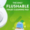 Scrubbing Bubbles Flushable Toilet Bowl Wand Cleaner Refills, Fresh Brush Cleaner Toilet Refill Pads, Removes Limescale & Odors, Citrus Scent, 20 Count (Pack of 2)