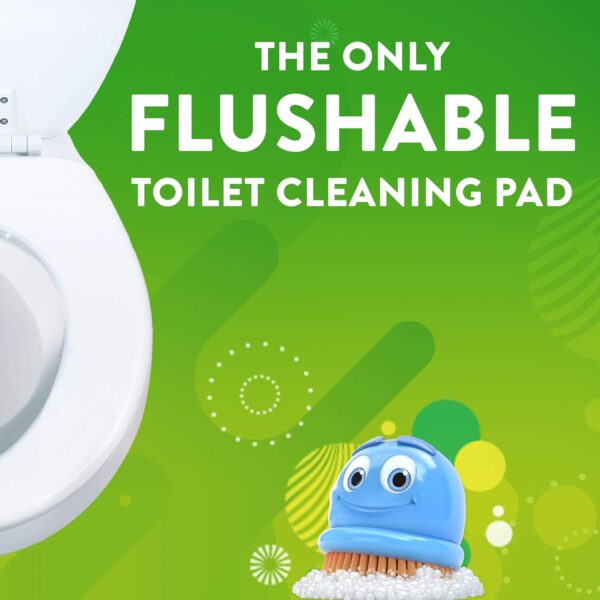 Scrubbing Bubbles Flushable Toilet Bowl Wand Cleaner Refills, Fresh Brush Cleaner Toilet Refill Pads, Removes Limescale & Odors, Citrus Scent, 20 Count (Pack of 2)