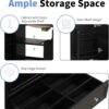 Linique 30" Modern Bathroom Vanity with Sink Combo Set, Solid Wood Frame Multi-Functional Bathroom Storage Cabinet with 2 Soft Closing Doors and a Drawer, Adjustable Shelf, Black