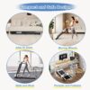 Juturna Treadmills for Home, Walking Pad with Handle Bar, Portable Foldable Treadmill, 3.0 HP Walking Pad with 300 LBS Capacity, Folding Treadmill with LED Display