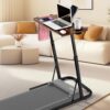 Adjustable Desk for Treadmill Walking Pad, Desk for Bike/Cycling, Workstation Standing Desk, Trainer Stand Table for Indoor, Treadmill Attachment-Exercise While Working or Watching TV
