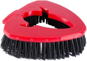 Scrub Brush Head Replacement Compatible with O Cedar EasyWring Spin Mop 1-Tank System, Floor Scrubber Head, Shower Scrub Brush with Hard Bristles for Cleaning & Scrubbing