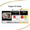 Korky 3060BP Large 3-Inch Premium Toilet Flapper Long Lasting Rubber-Easy to Install-Made in USA, Red
