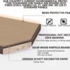 79-Inch Modern Executive L-Shaped Office Desk with 71” Lateral File Cabinet – Spacious Fir Wood Large Executive Desk with Locking Drawer,Ideal for Home Office Furniture and Small Spaces