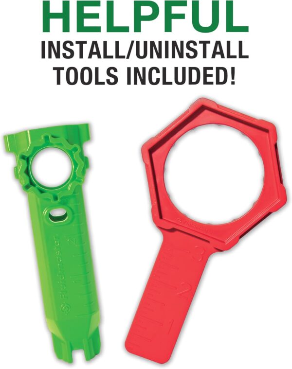 Fluidmaster K-400H-021-P8 PerforMAX 2-Inch Everything Toilet Repair Kit, Multicolor
